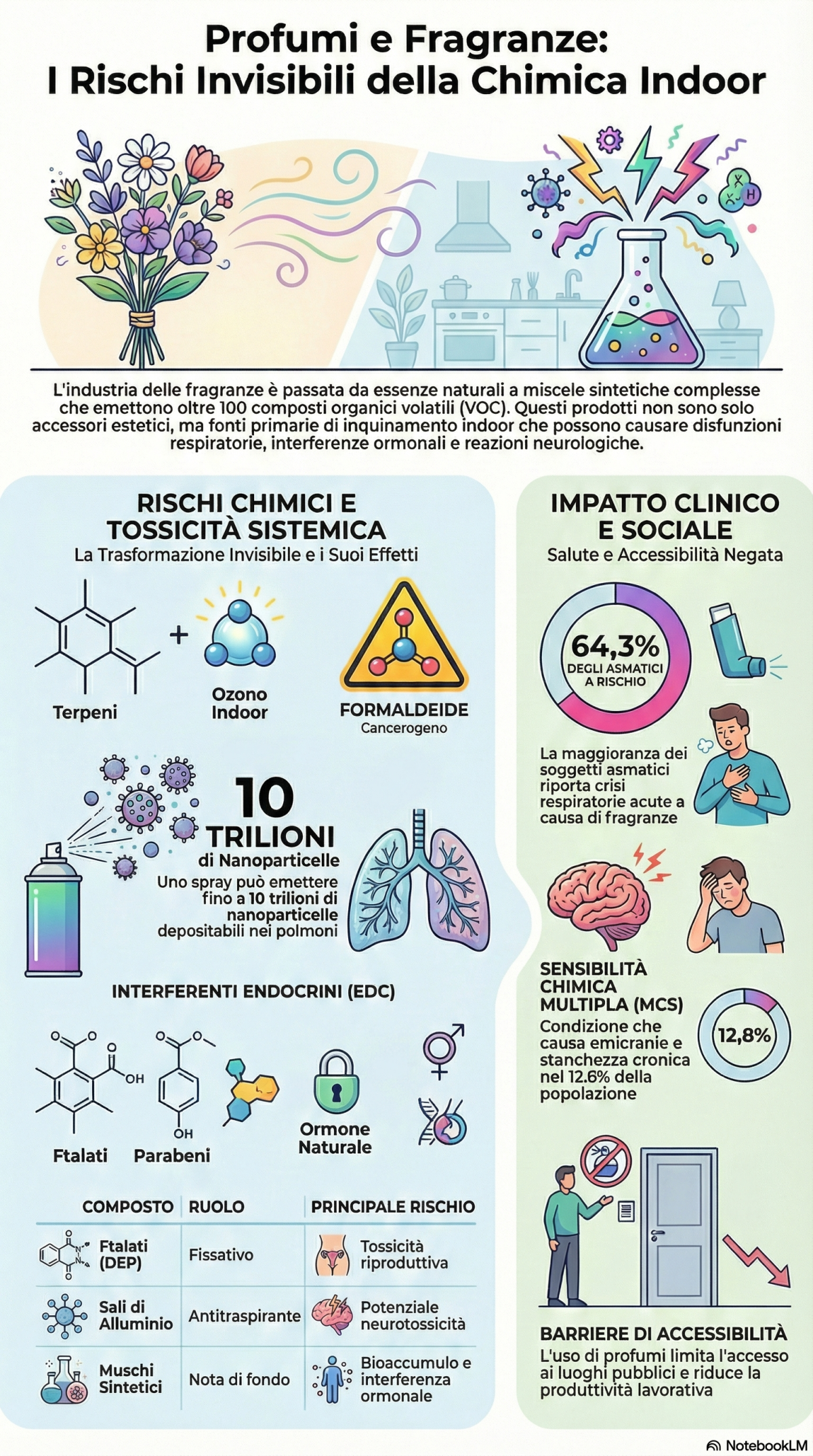 E’ utile conoscere la pericolosità di profumi e deodoranti